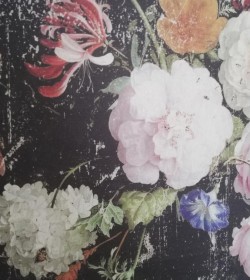 Lærred med blomsterprint 76x97 cm. (Skarpe farver) - 2