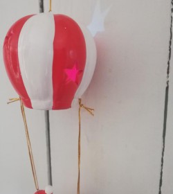 Julemand med LED luftballon - 2